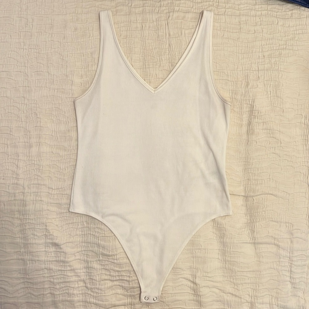 American Eagle white bodysuit